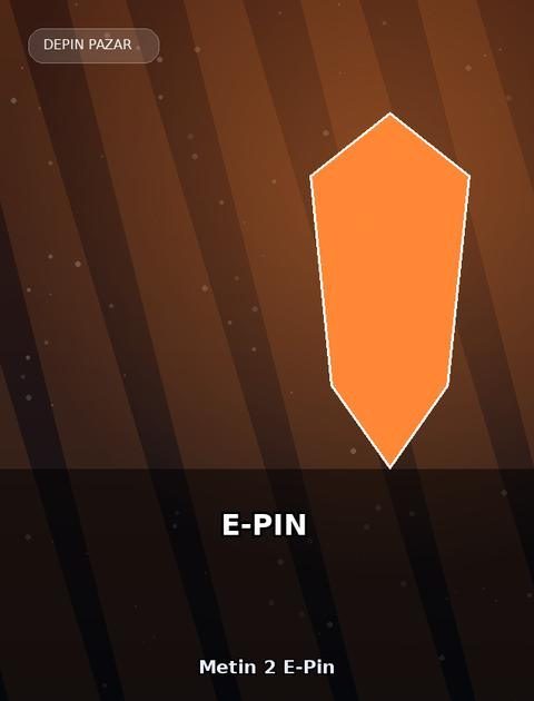 Metin 2 E-Pin